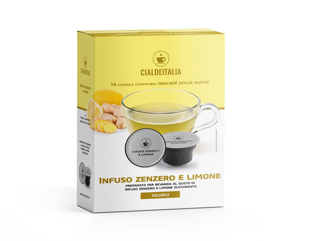 Infuso Zenzero e Limone - 16 capsule